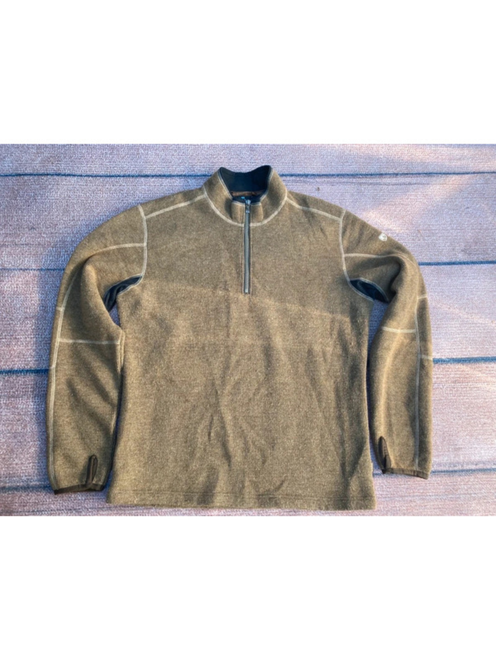 Kuhl Fleece quarter zip L rugged utility workwear outdoor gorpcore ski snowboard